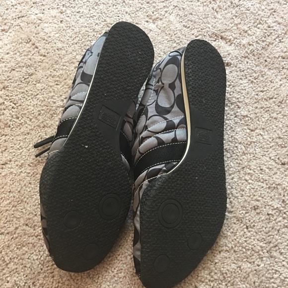 Coach Black & Gray Sneakers - Picture 5 of 5
